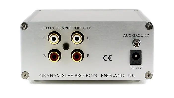 Graham Slee Novo Headphone Amplifier Rear