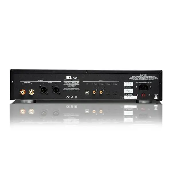 Musical Fidelity M3X DAC Rear