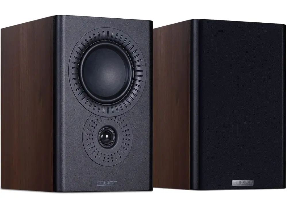 Mission LX2 MKII Bookshelf Speakers Walnut