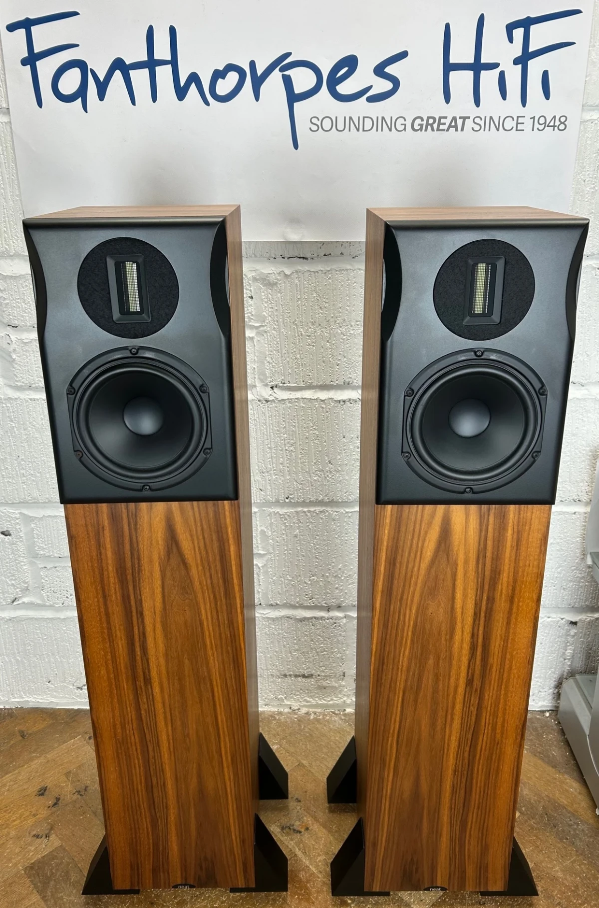 Neat Orkestra Floorstanding Speakers - American Walnut - Preowned