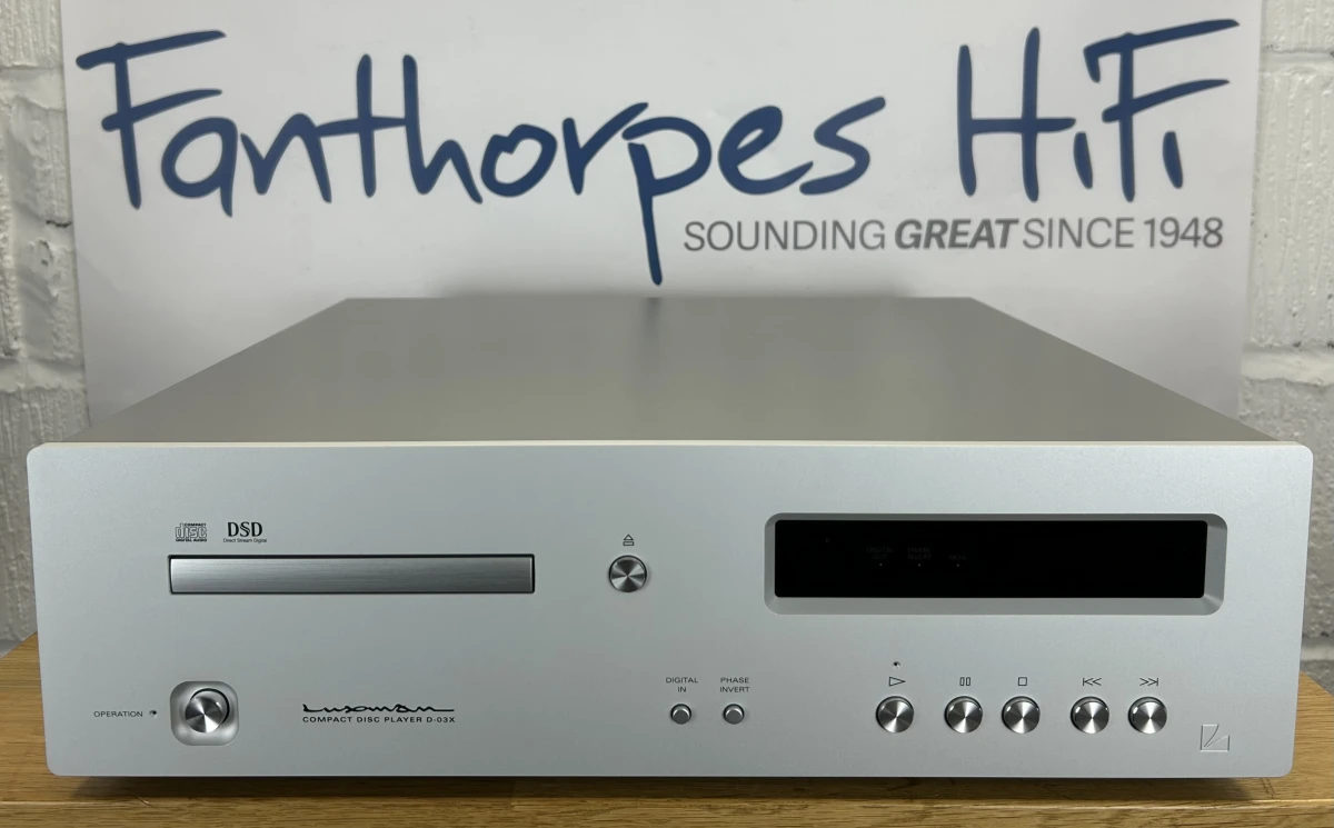 Luxman D-03X CD Player - Silver - Preowned